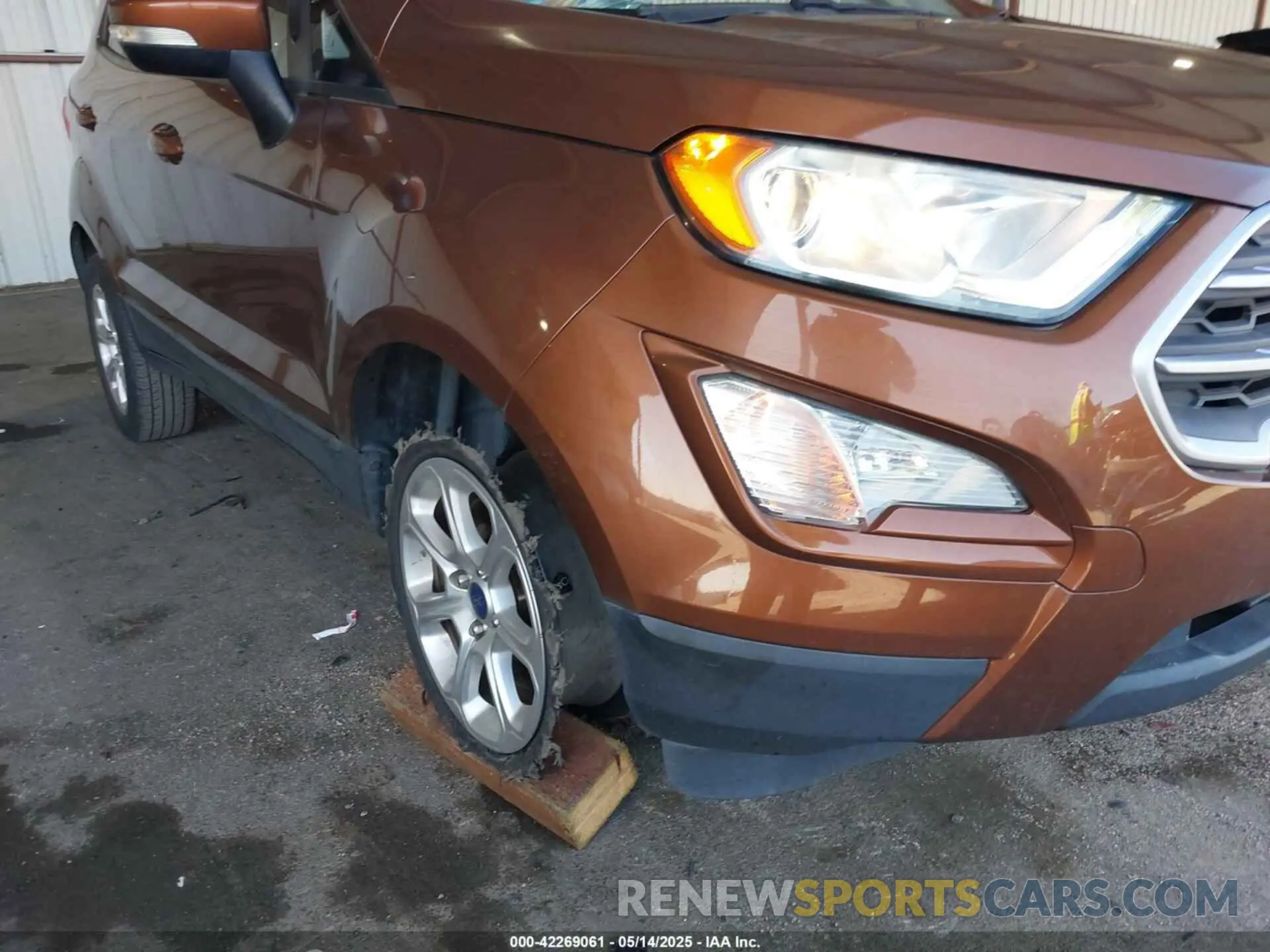 6 Photograph of a damaged car MAJ3S2GE1LC312339 FORD ECOSPORT 2020