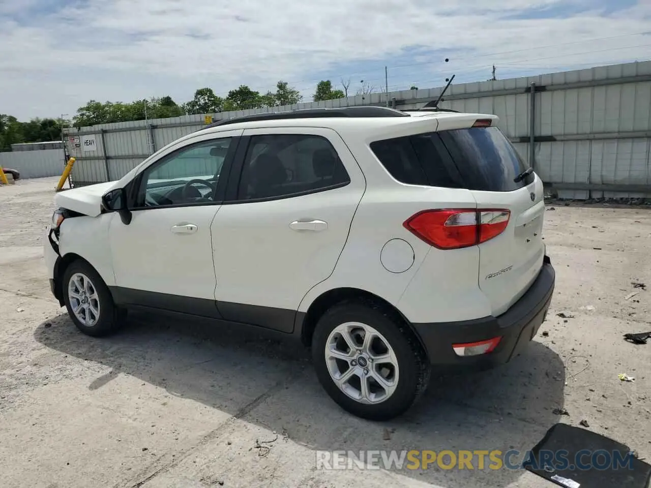 2 Фотография поврежденного автомобиля MAJ3S2GE1LC340030 FORD ECOSPORT 2020