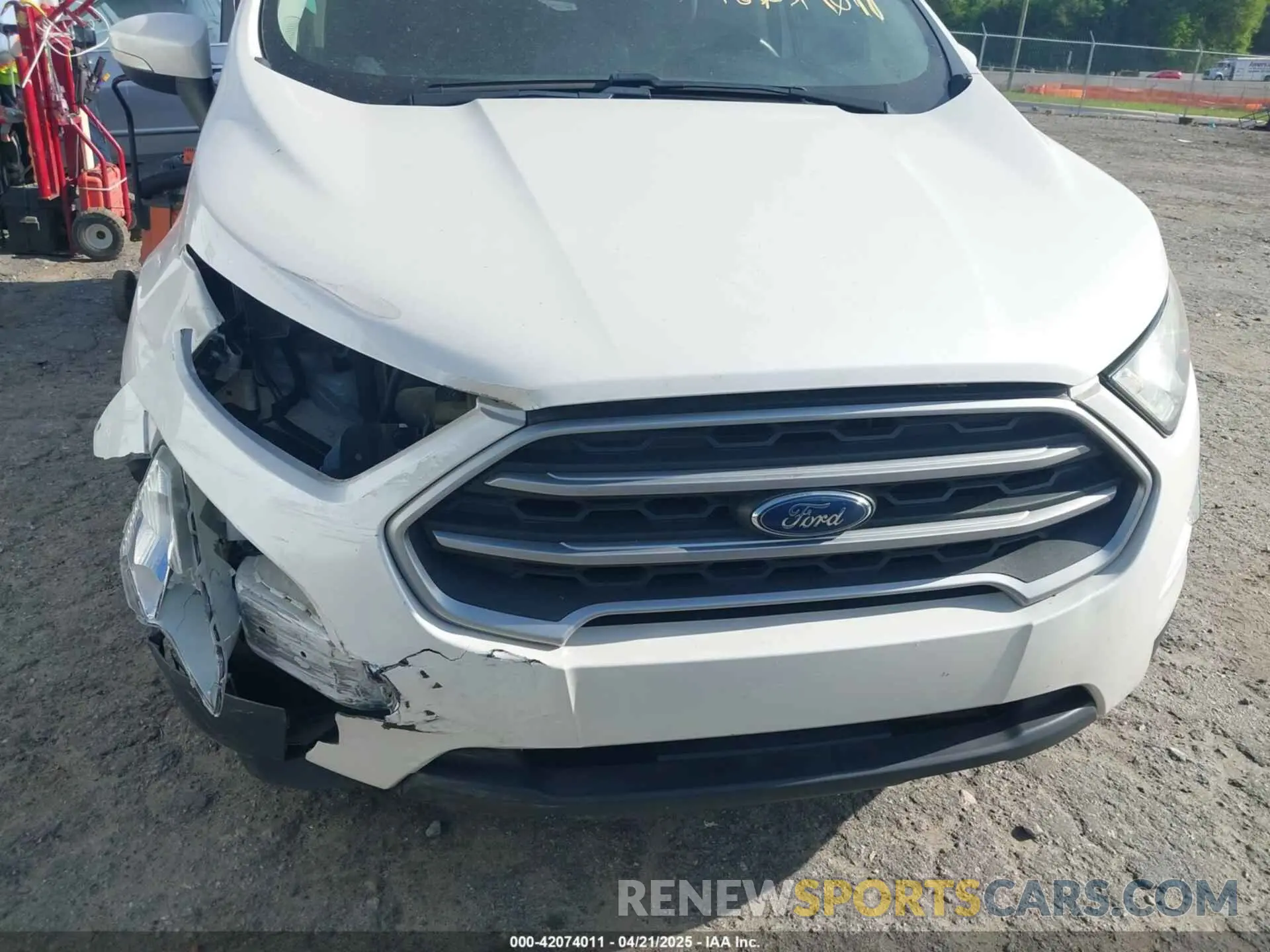 19 Photograph of a damaged car MAJ3S2GE2LC311278 FORD ECOSPORT 2020