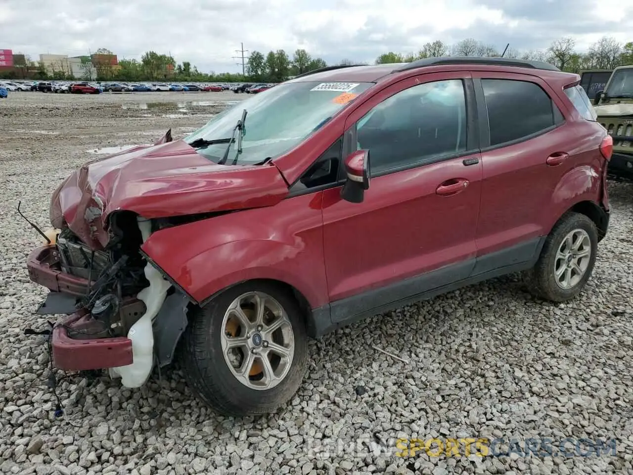 1 Photograph of a damaged car MAJ3S2GE2LC349870 FORD ECOSPORT 2020