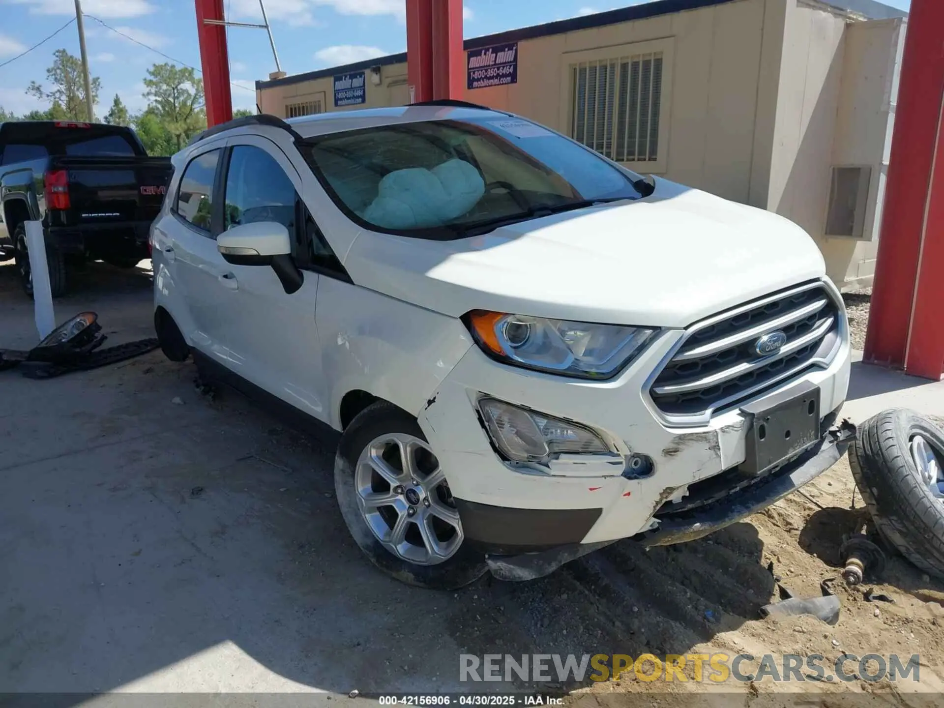 1 Фотография поврежденного автомобиля MAJ3S2GE3LC319406 FORD ECOSPORT 2020