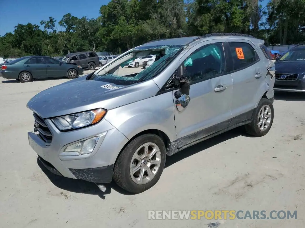 1 Photograph of a damaged car MAJ3S2GE3LC368749 FORD ECOSPORT 2020
