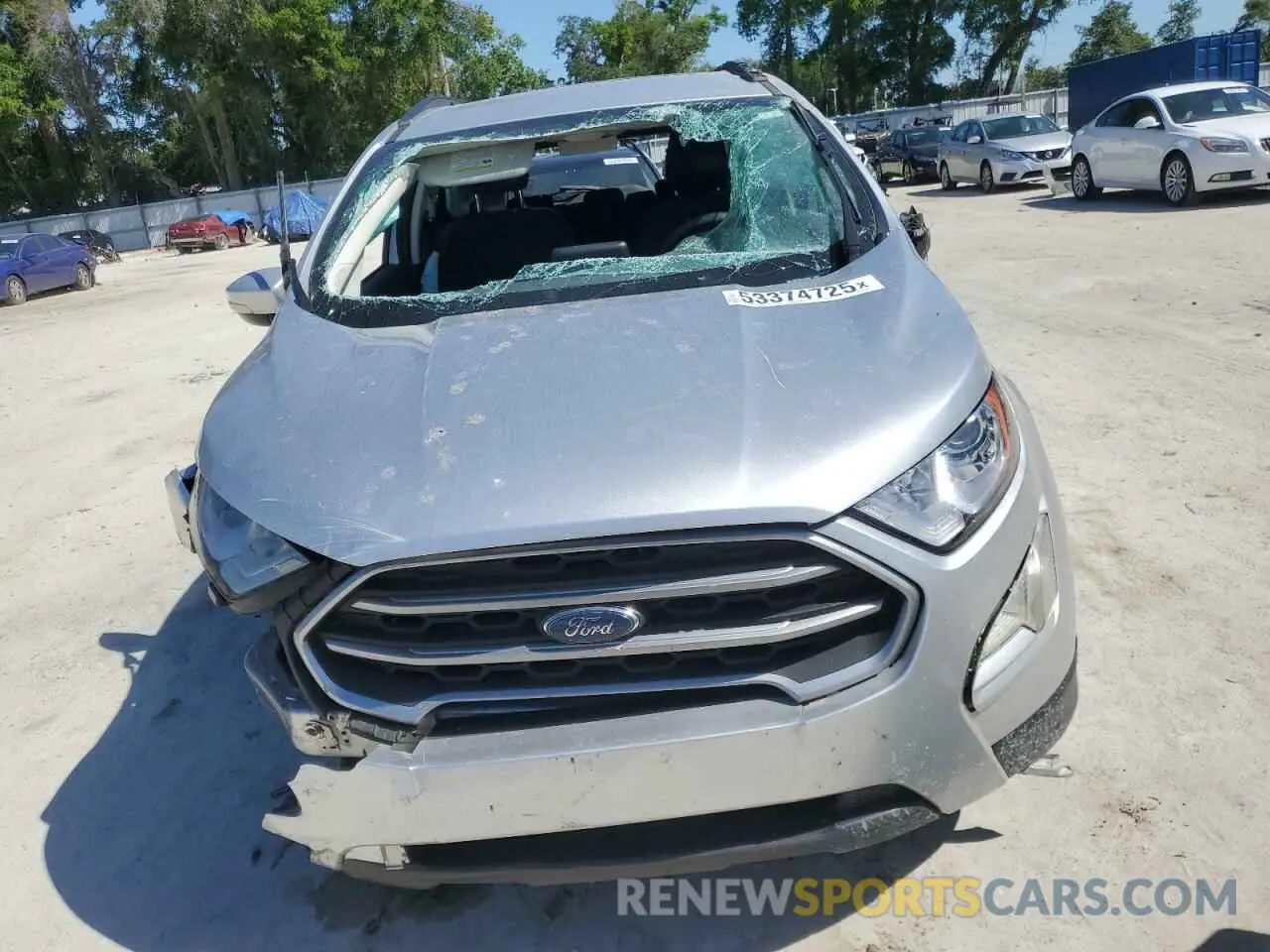 5 Photograph of a damaged car MAJ3S2GE3LC368749 FORD ECOSPORT 2020