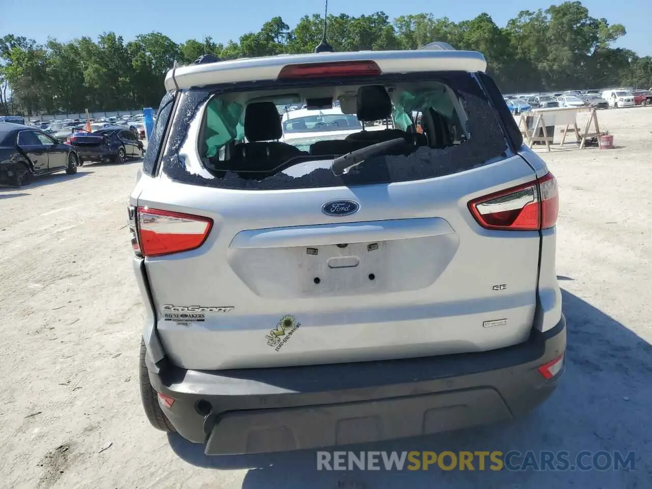 6 Photograph of a damaged car MAJ3S2GE3LC368749 FORD ECOSPORT 2020