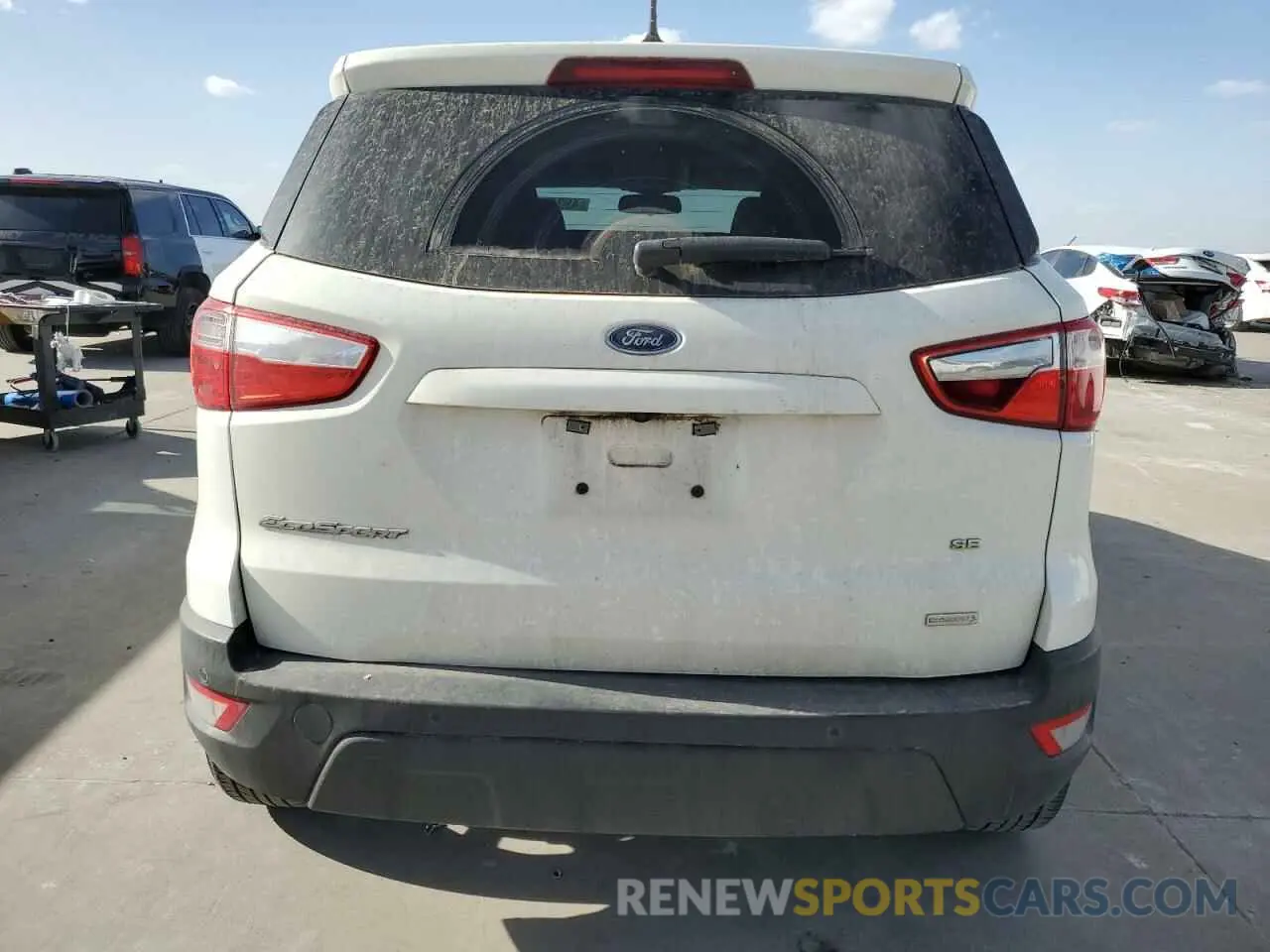 6 Photograph of a damaged car MAJ3S2GE4LC330530 FORD ECOSPORT 2020