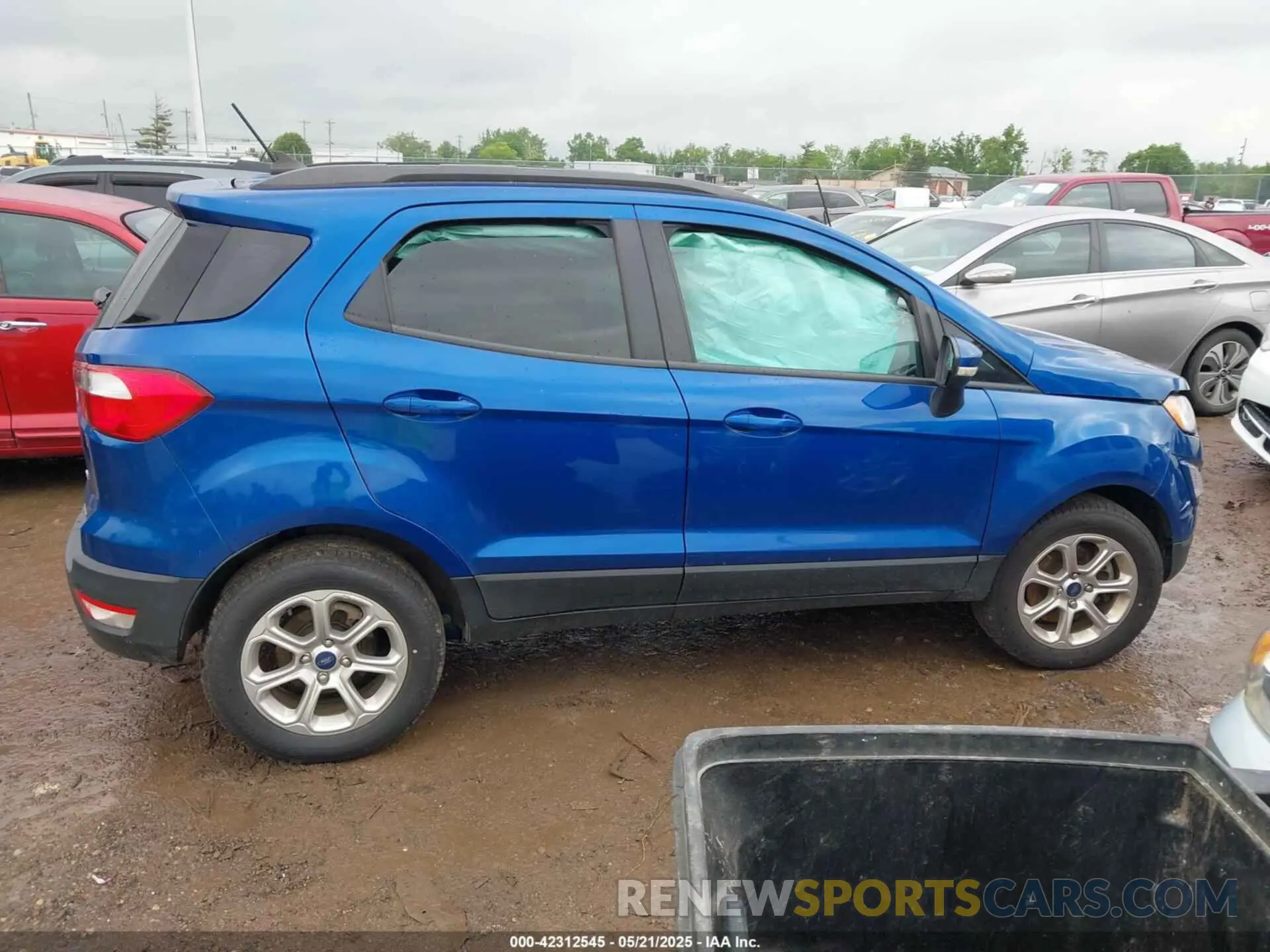 13 Photograph of a damaged car MAJ3S2GE4LC356223 FORD ECOSPORT 2020