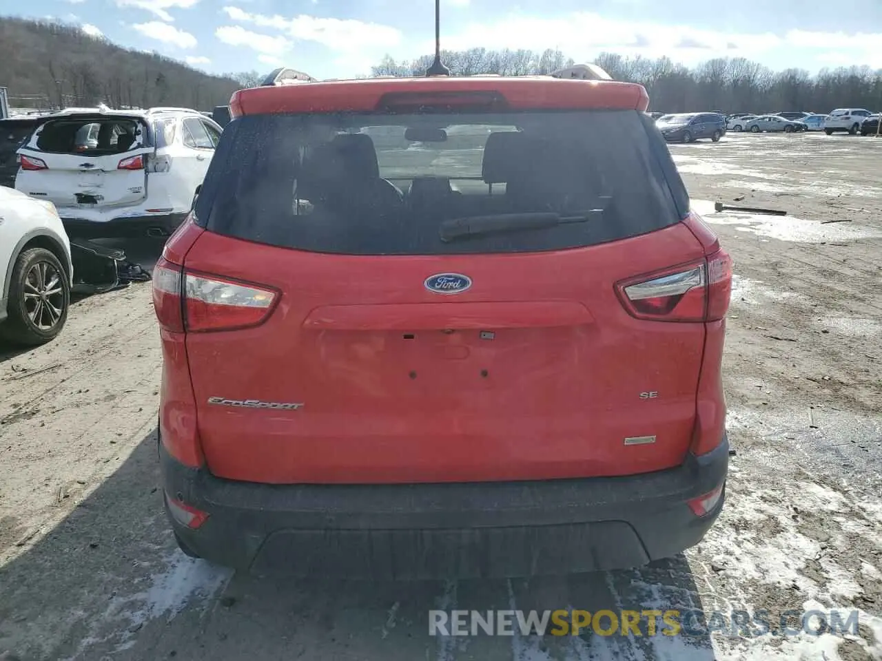 6 Photograph of a damaged car MAJ3S2GE4LC377783 FORD ECOSPORT 2020