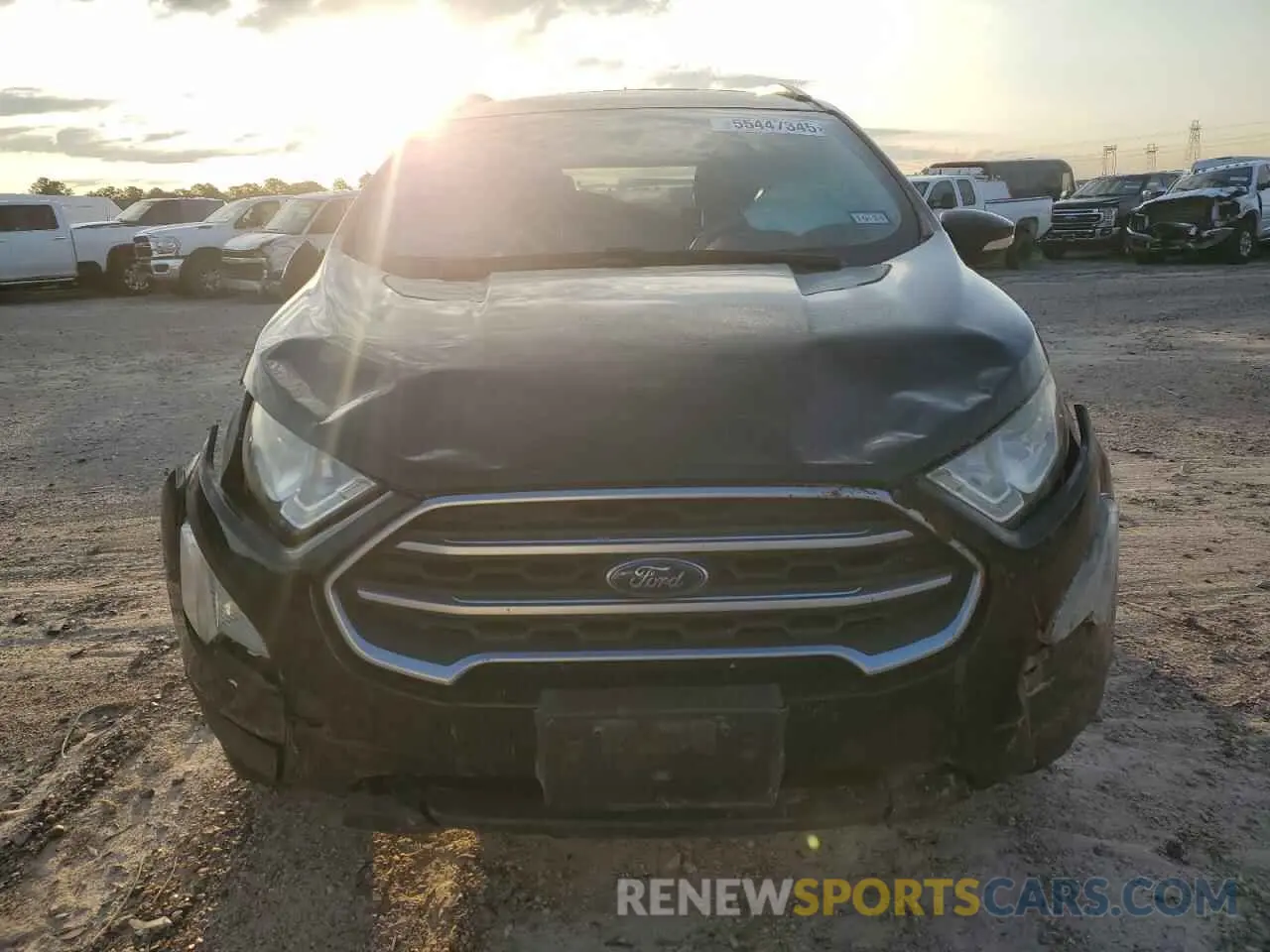 5 Photograph of a damaged car MAJ3S2GE5LC314076 FORD ECOSPORT 2020