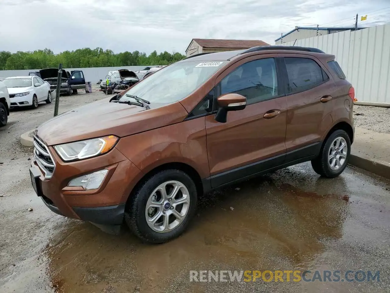 1 Photograph of a damaged car MAJ3S2GE6LC319870 FORD ECOSPORT 2020