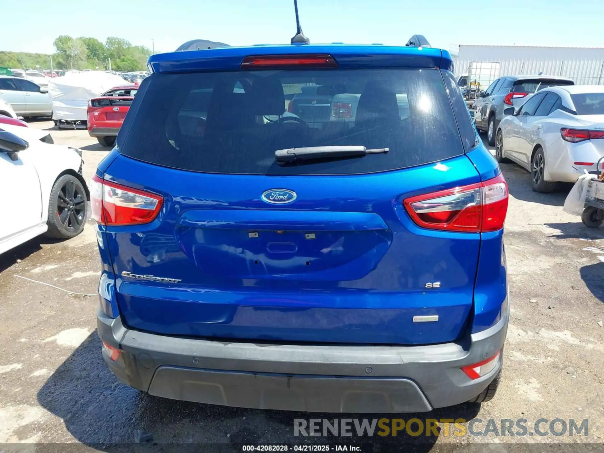 17 Photograph of a damaged car MAJ3S2GE6LC344672 FORD ECOSPORT 2020
