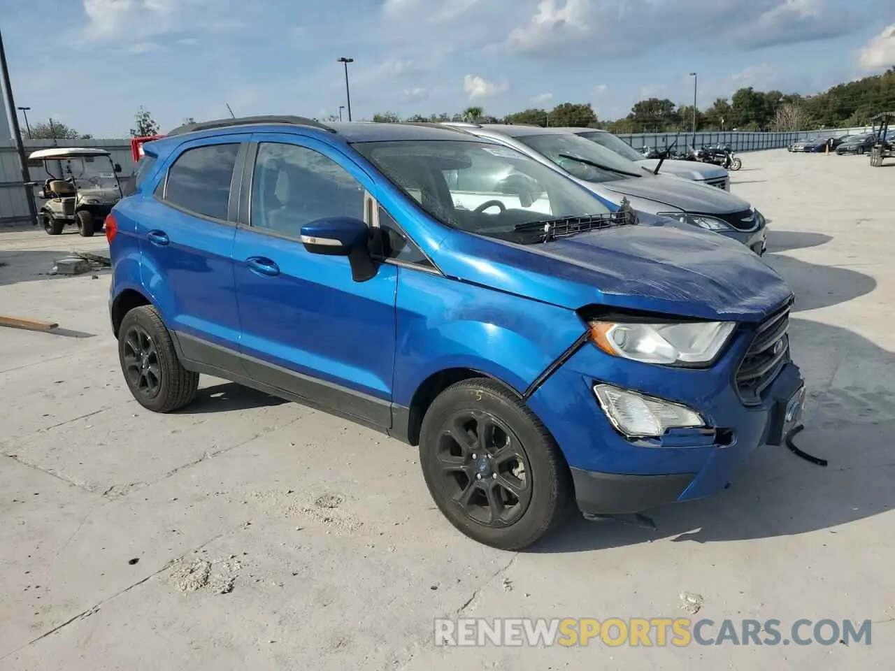 4 Photograph of a damaged car MAJ3S2GE6LC364551 FORD ECOSPORT 2020