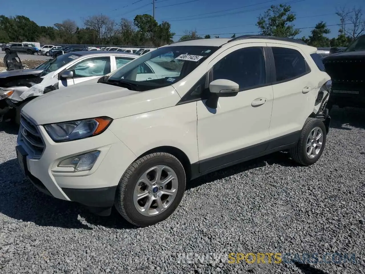 1 Фотография поврежденного автомобиля MAJ3S2GE6LC387392 FORD ECOSPORT 2020