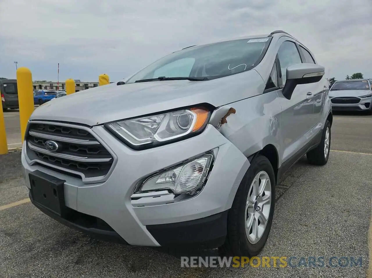 2 Photograph of a damaged car MAJ3S2GE7LC333387 FORD ECOSPORT 2020