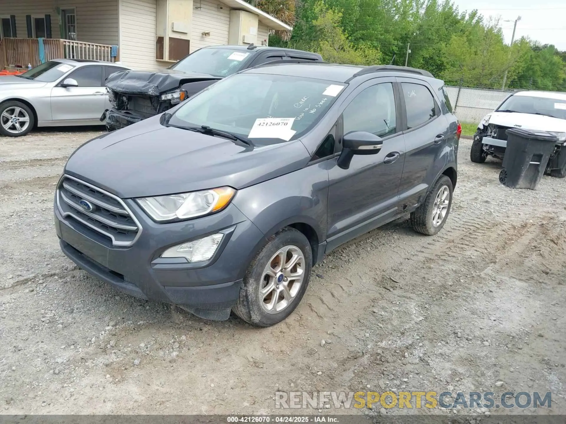 2 Фотография поврежденного автомобиля MAJ3S2GE8LC337853 FORD ECOSPORT 2020