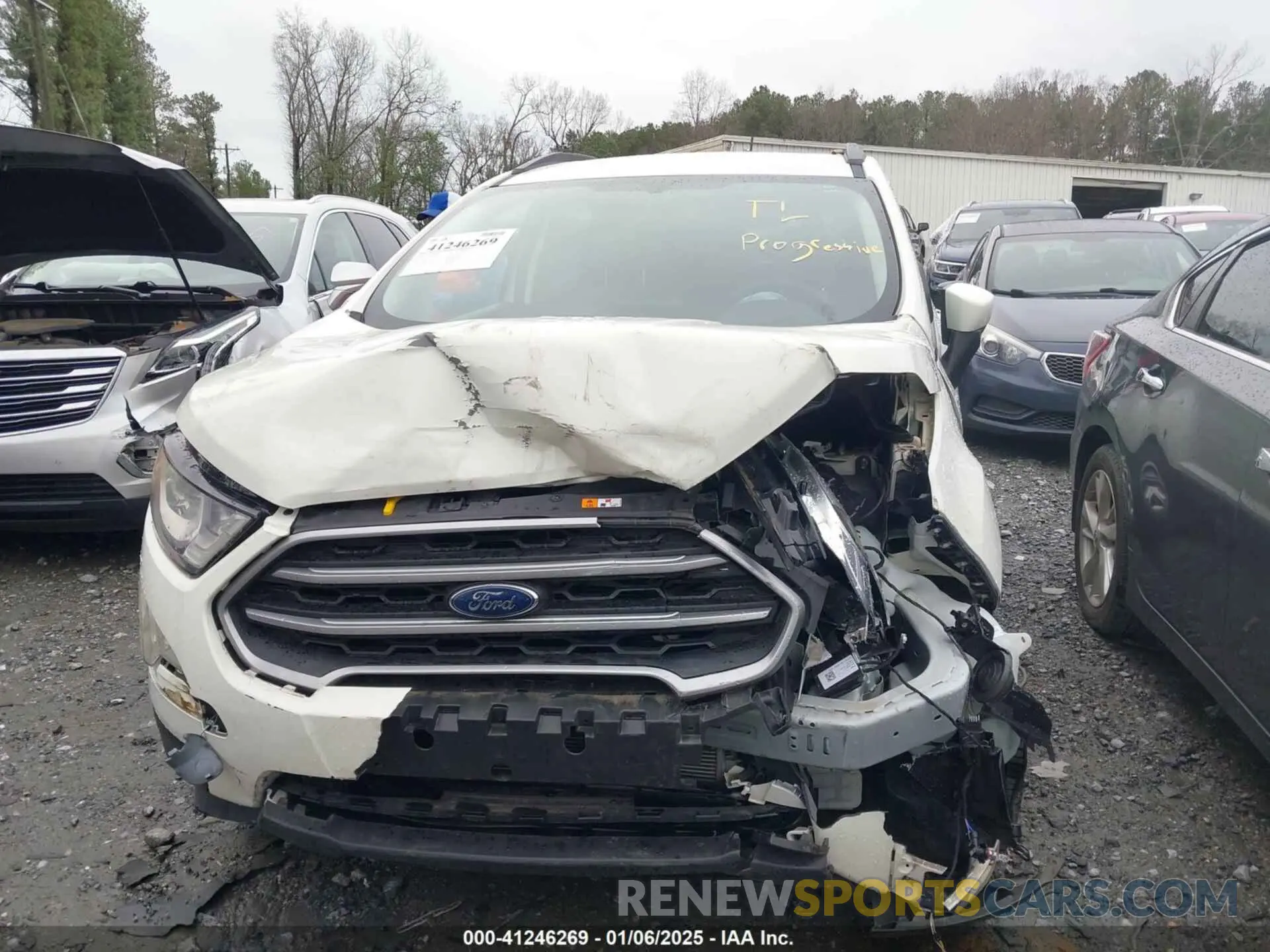 11 Photograph of a damaged car MAJ3S2GE8LC350957 FORD ECOSPORT 2020