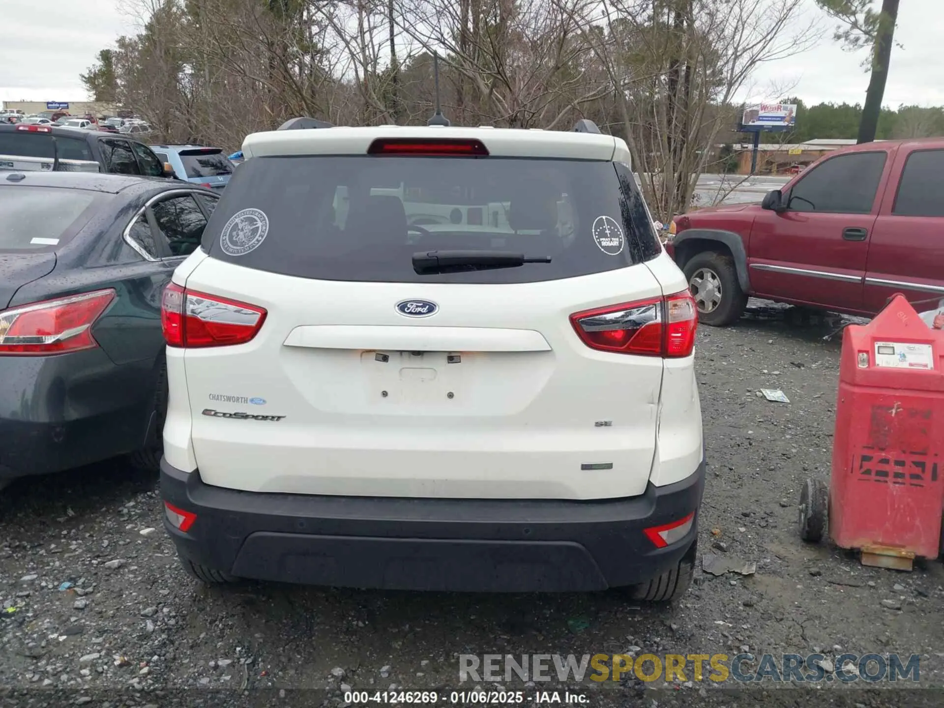 15 Photograph of a damaged car MAJ3S2GE8LC350957 FORD ECOSPORT 2020