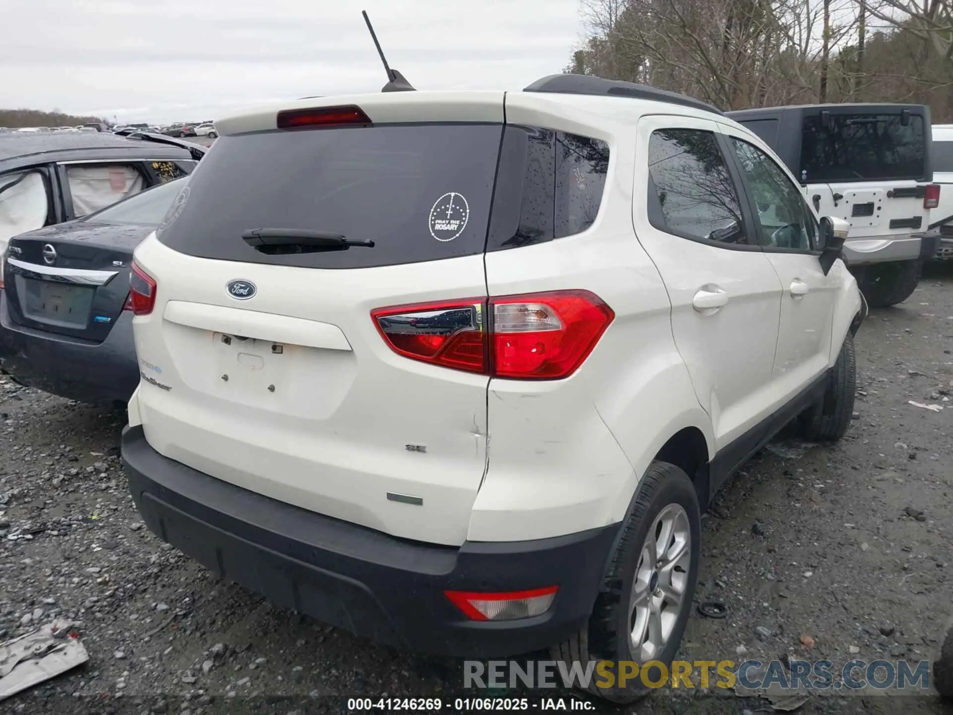 4 Photograph of a damaged car MAJ3S2GE8LC350957 FORD ECOSPORT 2020