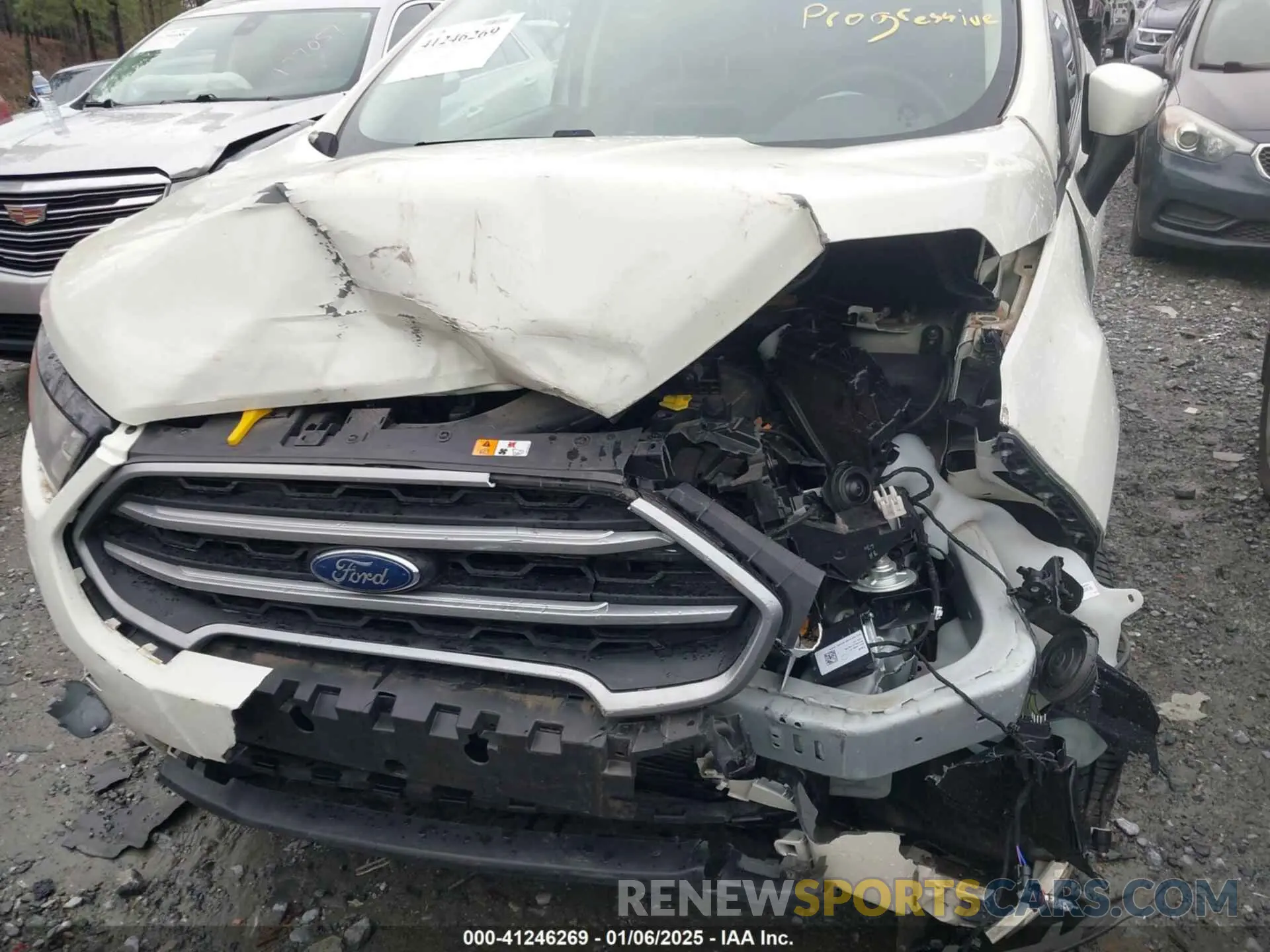 6 Photograph of a damaged car MAJ3S2GE8LC350957 FORD ECOSPORT 2020