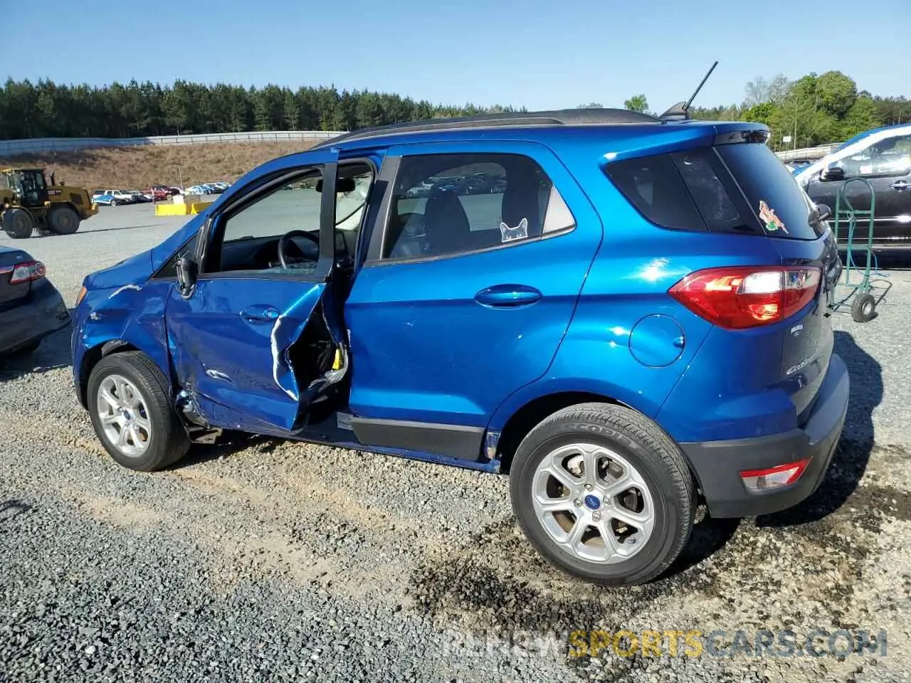 2 Фотография поврежденного автомобиля MAJ3S2GE8LC383120 FORD ECOSPORT 2020