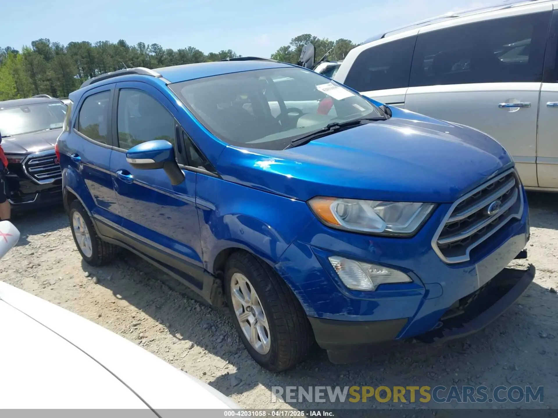 1 Фотография поврежденного автомобиля MAJ3S2GE9LC311360 FORD ECOSPORT 2020