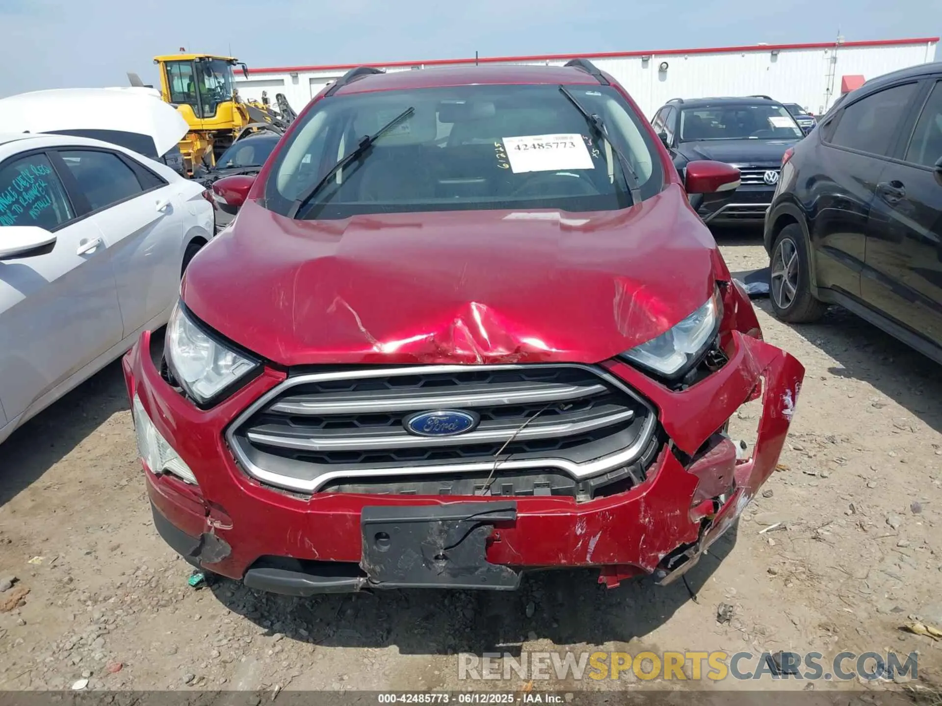 11 Photograph of a damaged car MAJ3S2GE9LC321872 FORD ECOSPORT 2020