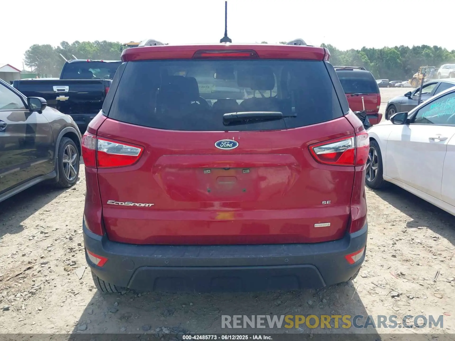 15 Photograph of a damaged car MAJ3S2GE9LC321872 FORD ECOSPORT 2020