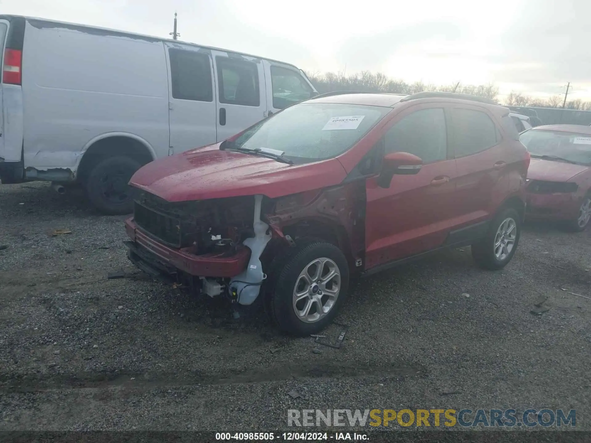 2 Photograph of a damaged car MAJ3S2GE9LC338297 FORD ECOSPORT 2020