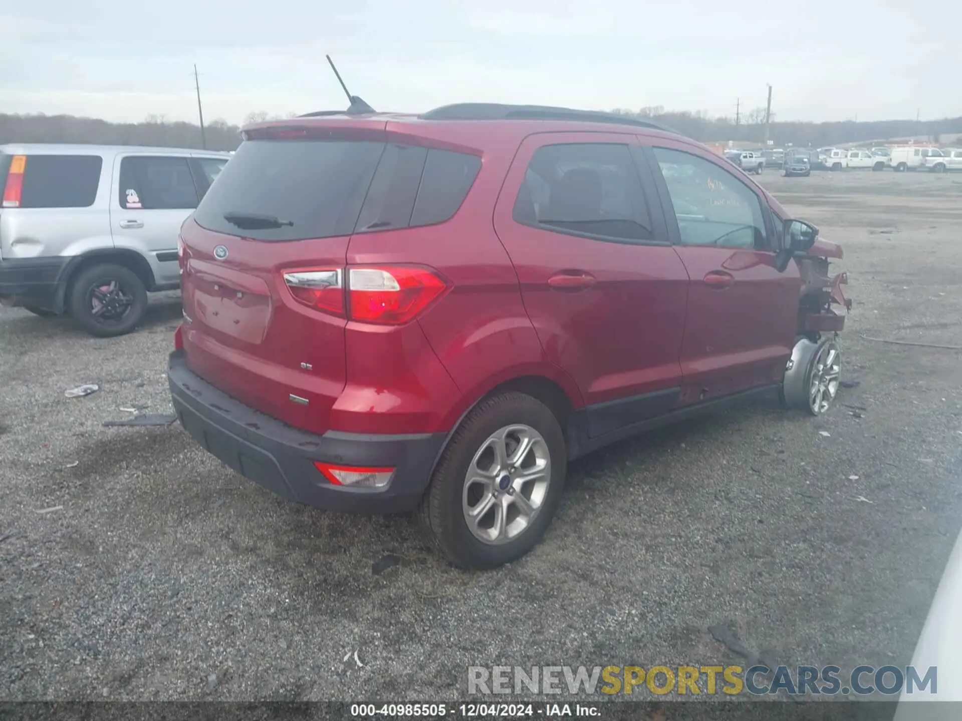4 Photograph of a damaged car MAJ3S2GE9LC338297 FORD ECOSPORT 2020