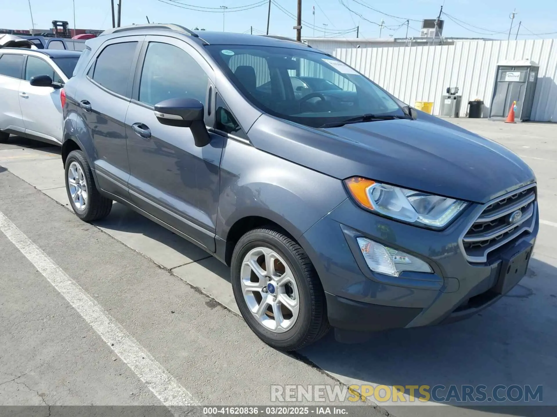 1 Фотография поврежденного автомобиля MAJ3S2GE9LC338946 FORD ECOSPORT 2020