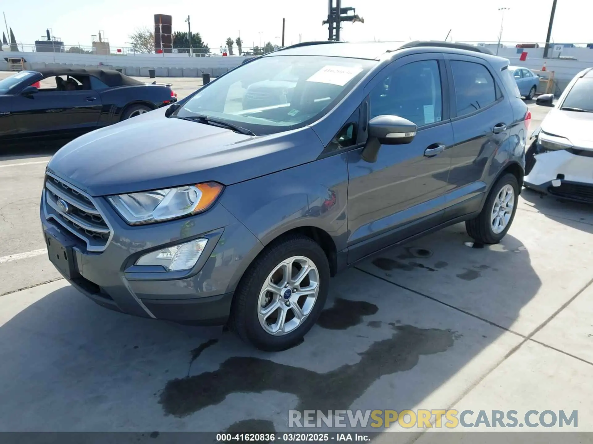 2 Фотография поврежденного автомобиля MAJ3S2GE9LC338946 FORD ECOSPORT 2020