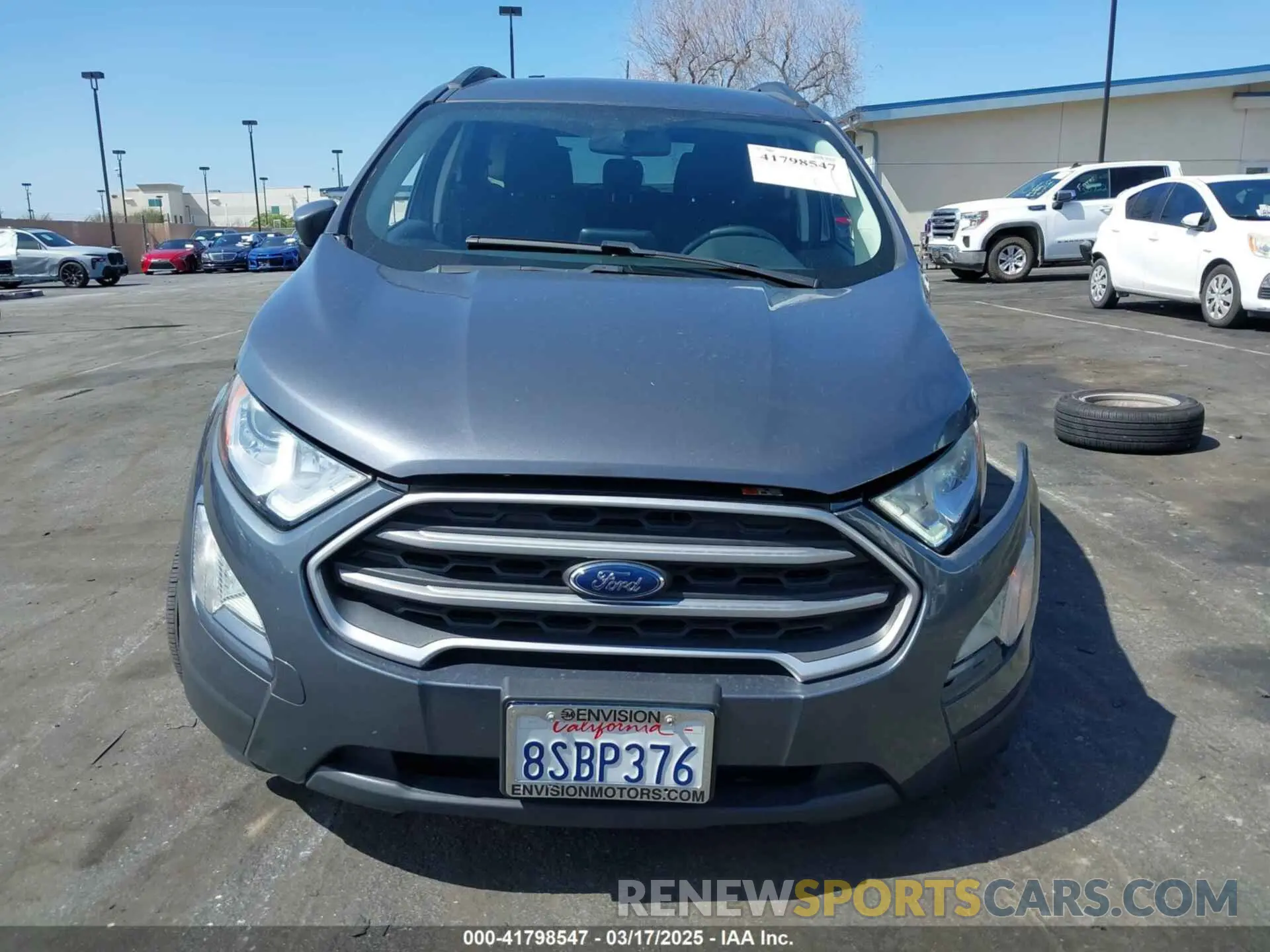 13 Фотография поврежденного автомобиля MAJ3S2GE9LC349493 FORD ECOSPORT 2020