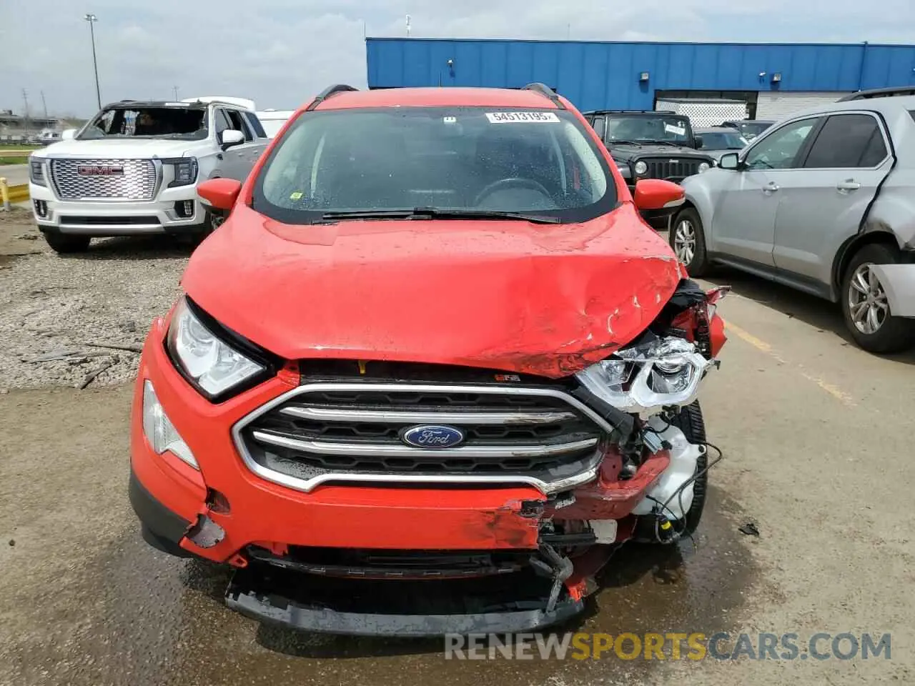 5 Photograph of a damaged car MAJ3S2GE9LC353561 FORD ECOSPORT 2020
