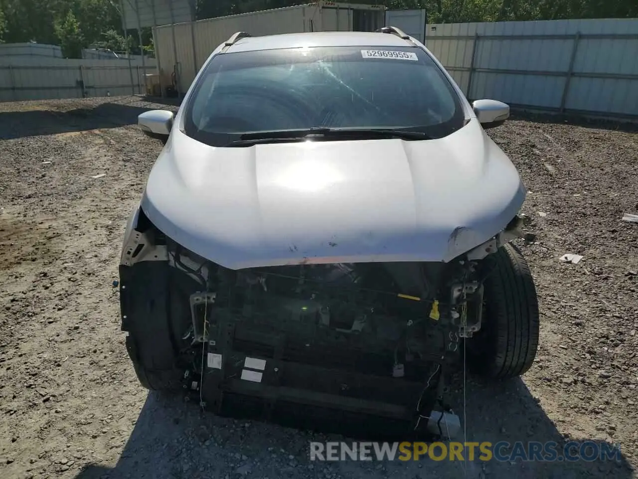 5 Photograph of a damaged car MAJ3S2GE9LC383210 FORD ECOSPORT 2020