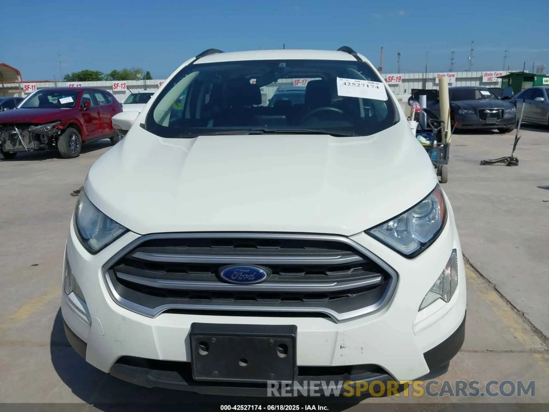 12 Photograph of a damaged car MAJ3S2GE9LC384907 FORD ECOSPORT 2020