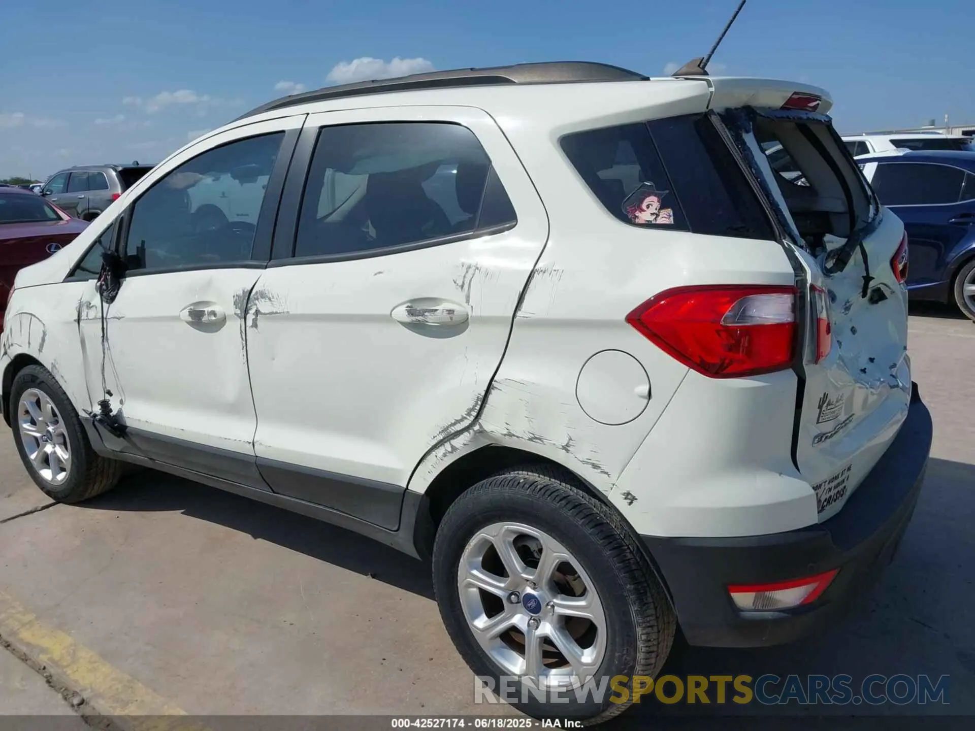 17 Photograph of a damaged car MAJ3S2GE9LC384907 FORD ECOSPORT 2020