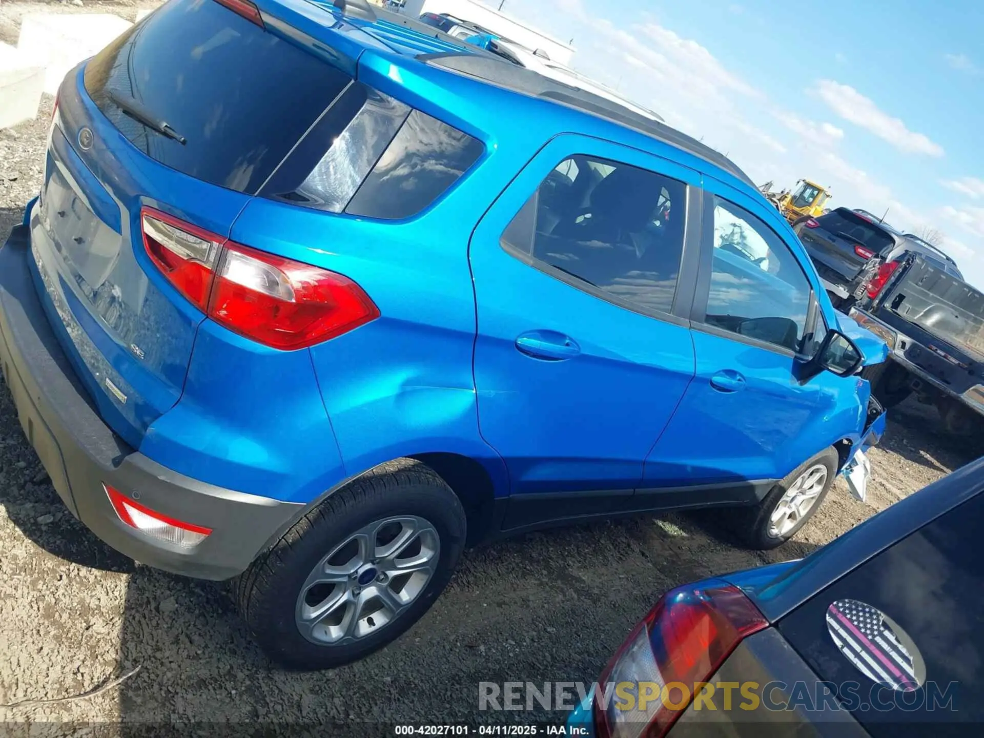 13 Photograph of a damaged car MAJ3S2GEXLC325834 FORD ECOSPORT 2020