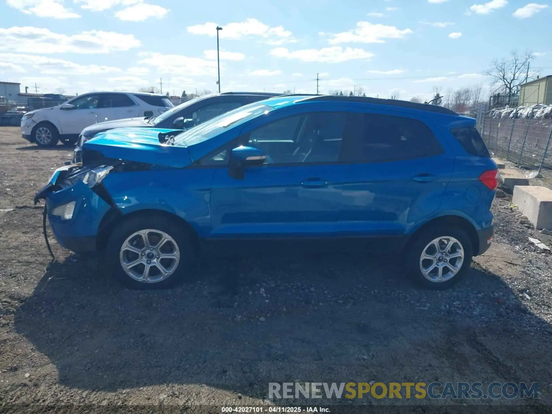14 Photograph of a damaged car MAJ3S2GEXLC325834 FORD ECOSPORT 2020