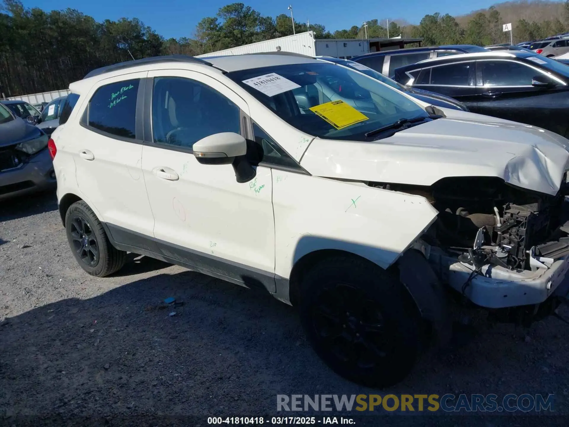 13 Фотография поврежденного автомобиля MAJ3S2GEXLC330158 FORD ECOSPORT 2020
