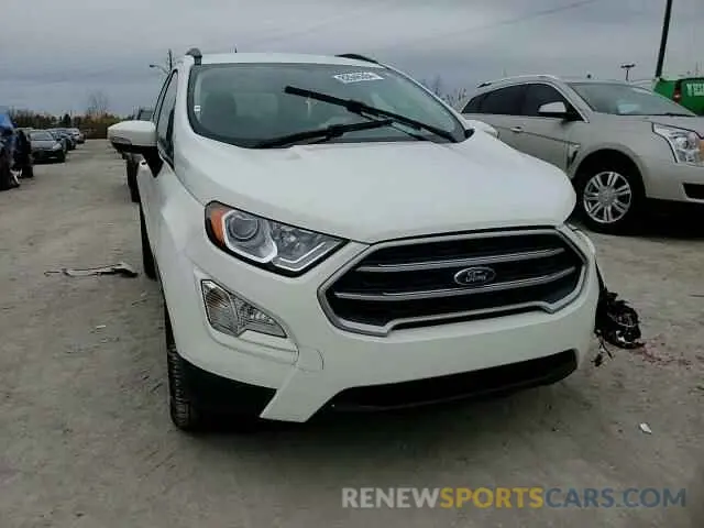 12 Photograph of a damaged car MAJ3S2GEXLC340205 FORD ECOSPORT 2020