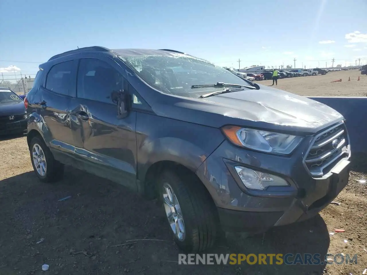 4 Photograph of a damaged car MAJ3S2GEXLC355478 FORD ECOSPORT 2020