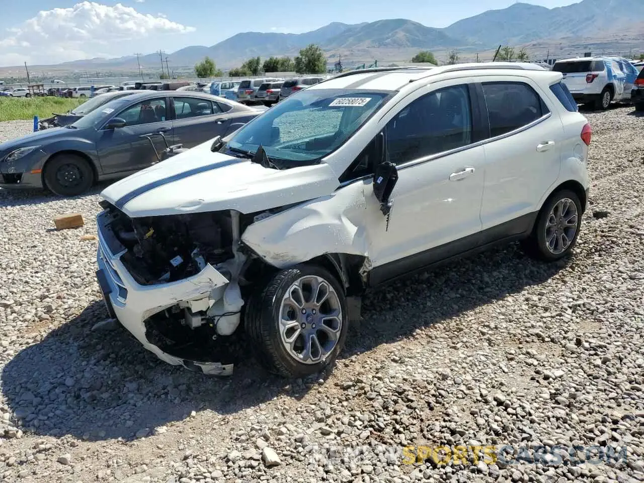 1 Фотография поврежденного автомобиля MAJ3S2KE5LC324341 FORD ECOSPORT 2020