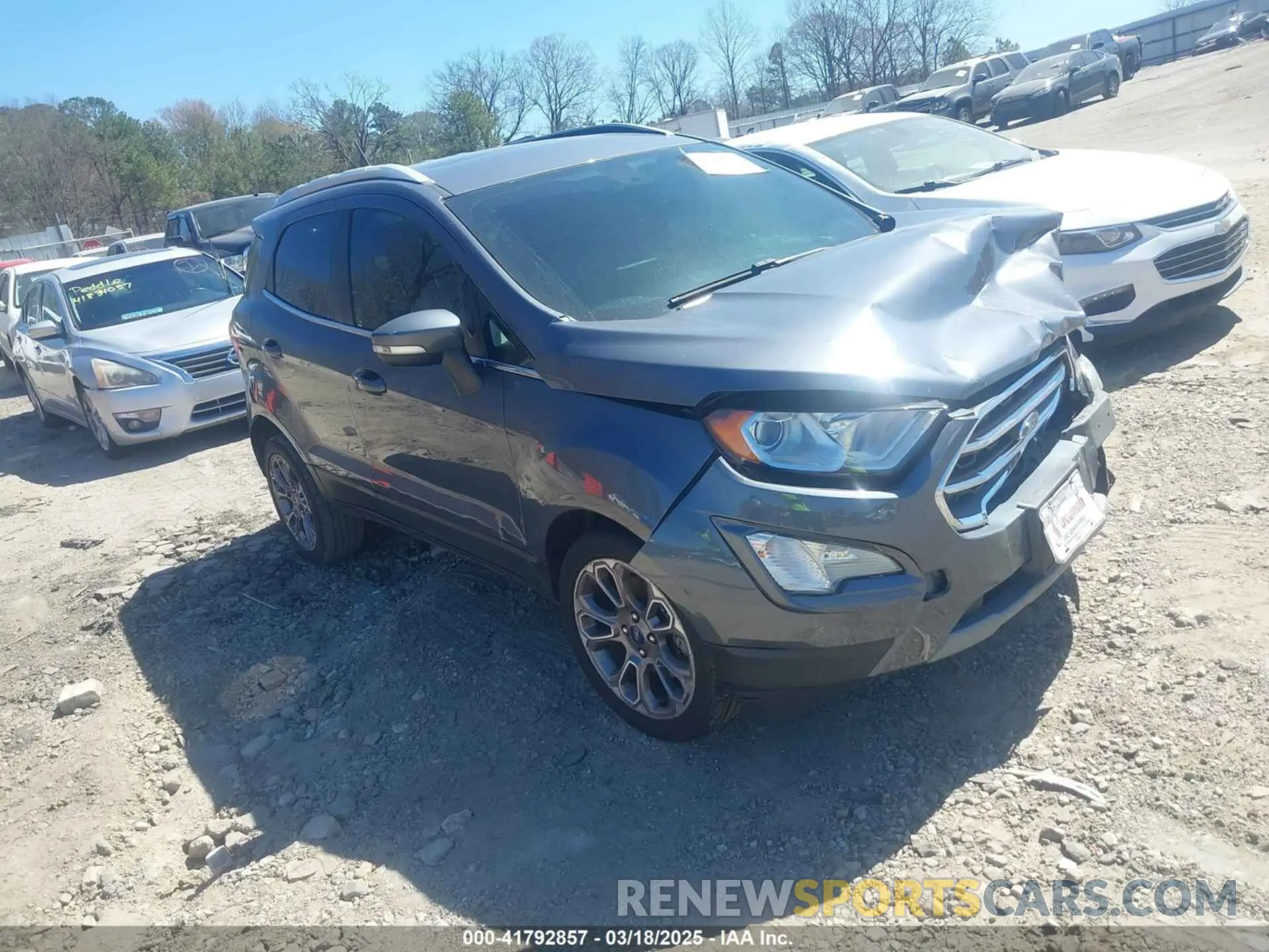1 Photograph of a damaged car MAJ3S2KE8LC318002 FORD ECOSPORT 2020