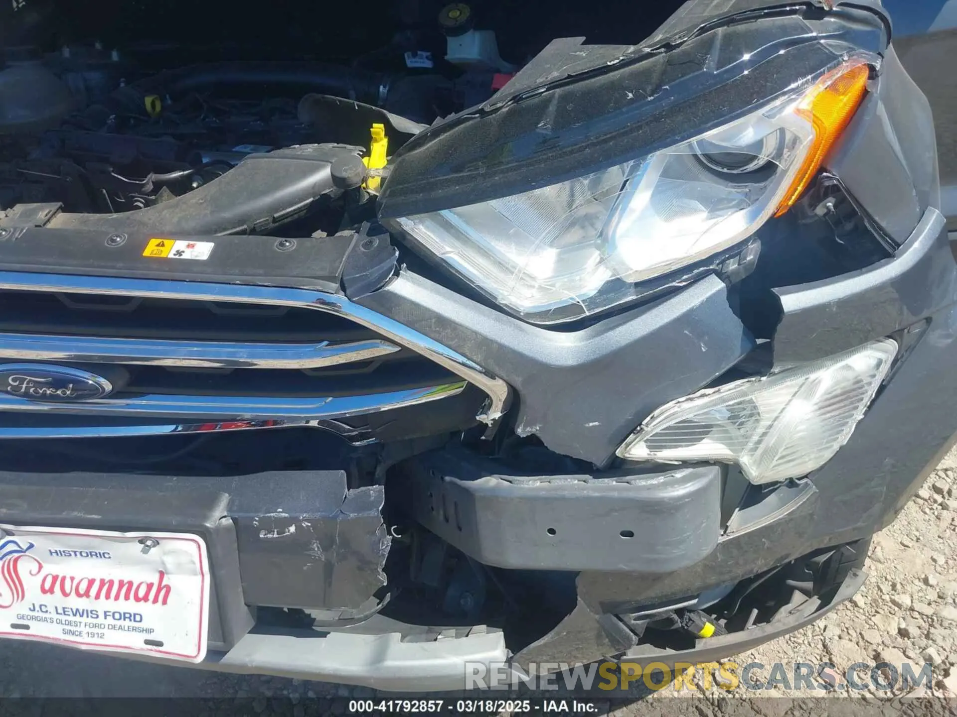 10 Photograph of a damaged car MAJ3S2KE8LC318002 FORD ECOSPORT 2020