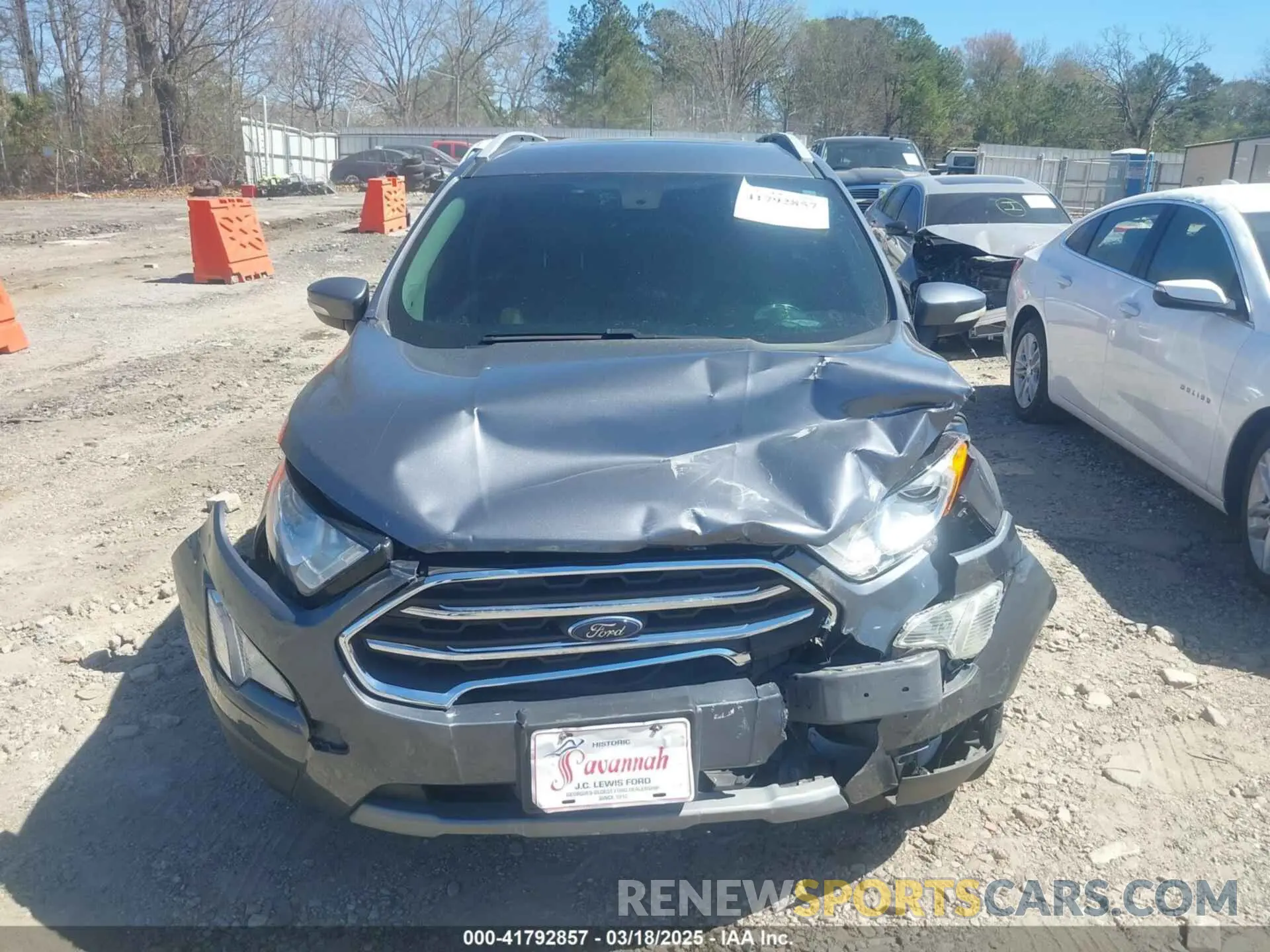 12 Photograph of a damaged car MAJ3S2KE8LC318002 FORD ECOSPORT 2020
