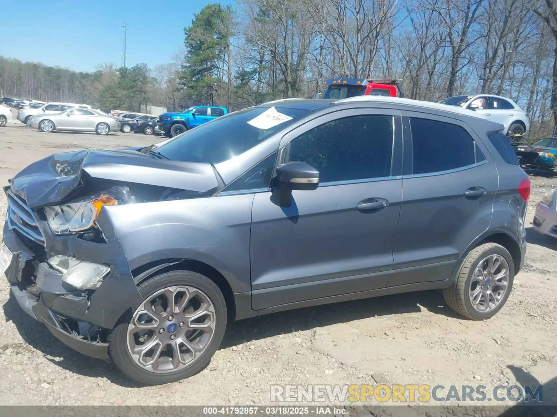 14 Photograph of a damaged car MAJ3S2KE8LC318002 FORD ECOSPORT 2020