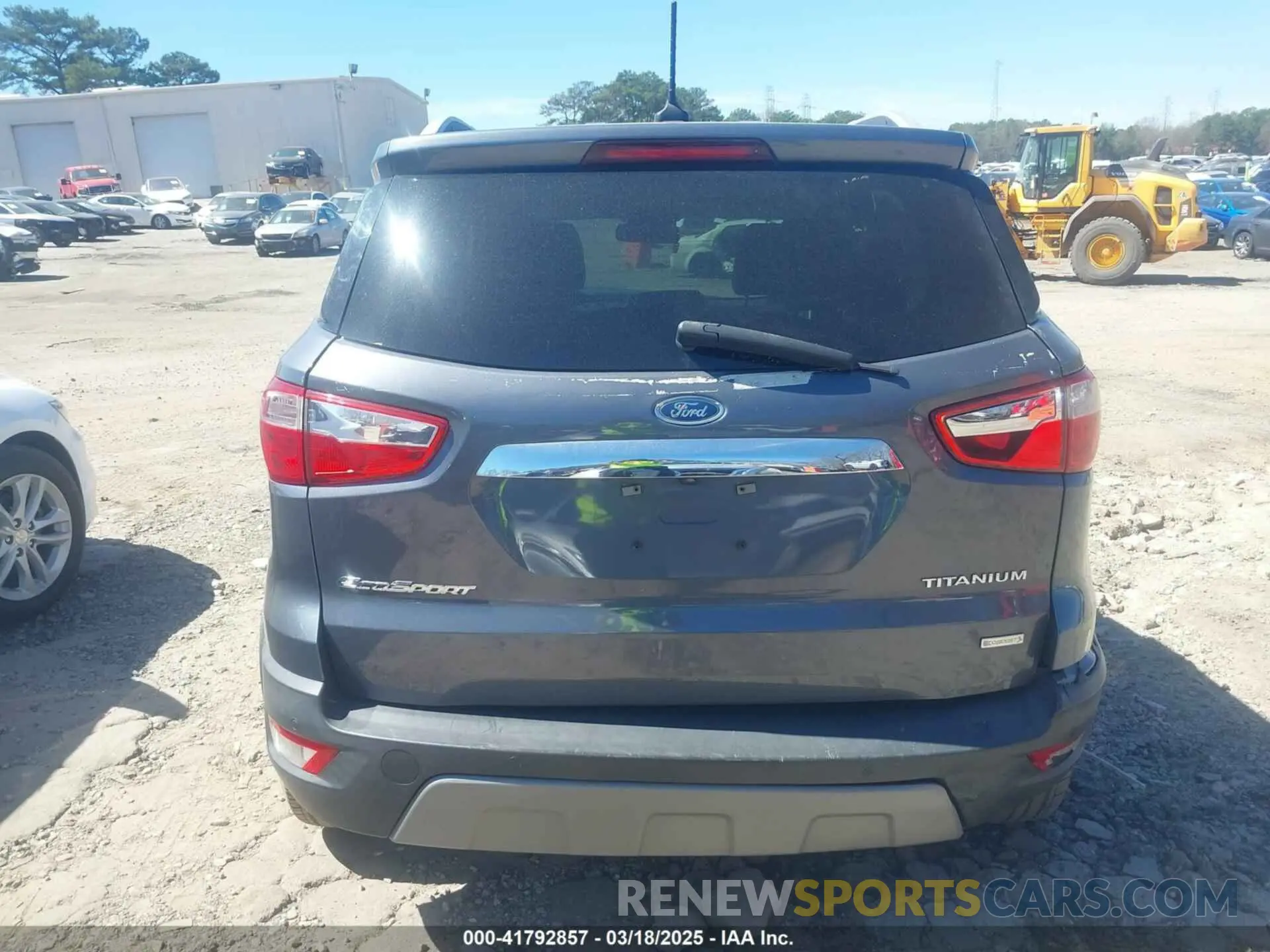 15 Photograph of a damaged car MAJ3S2KE8LC318002 FORD ECOSPORT 2020