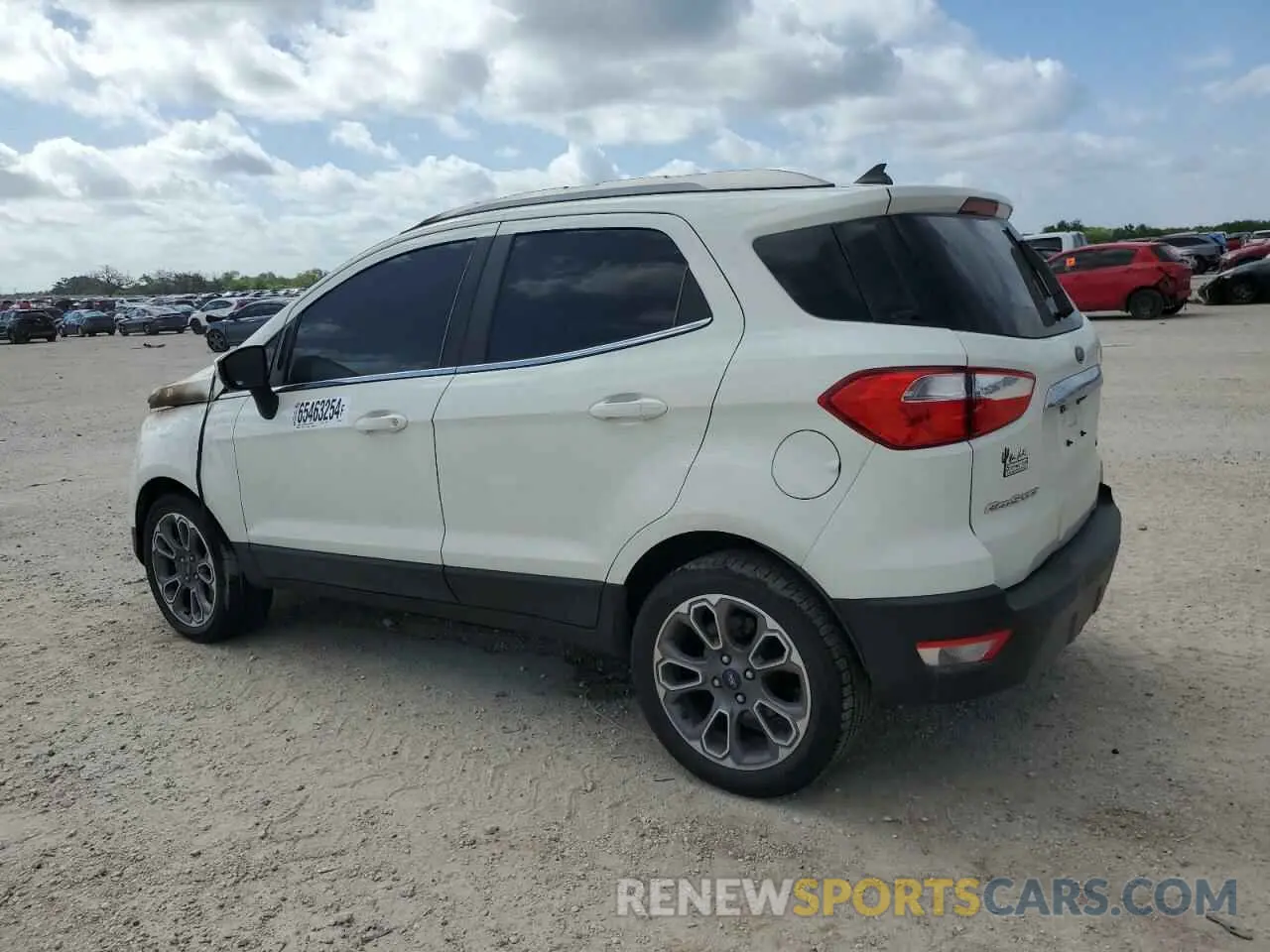 2 Фотография поврежденного автомобиля MAJ3S2KE9LC339442 FORD ECOSPORT 2020