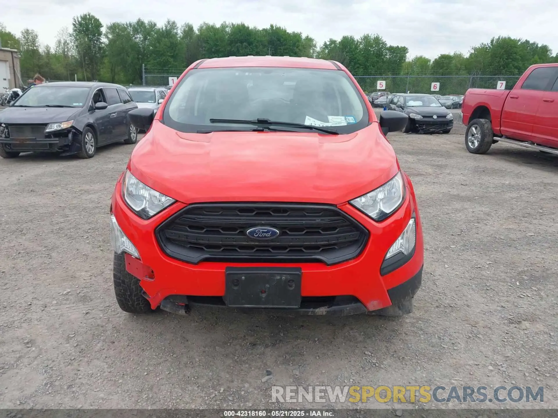 12 Photograph of a damaged car MAJ6S3FL5LC386611 FORD ECOSPORT 2020