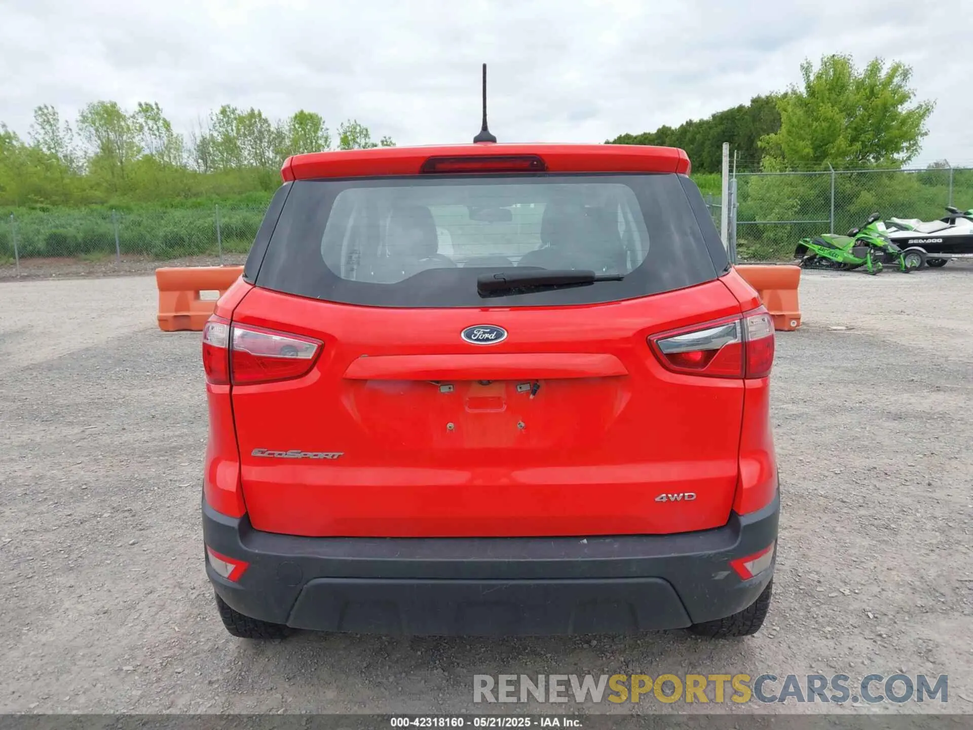 16 Photograph of a damaged car MAJ6S3FL5LC386611 FORD ECOSPORT 2020
