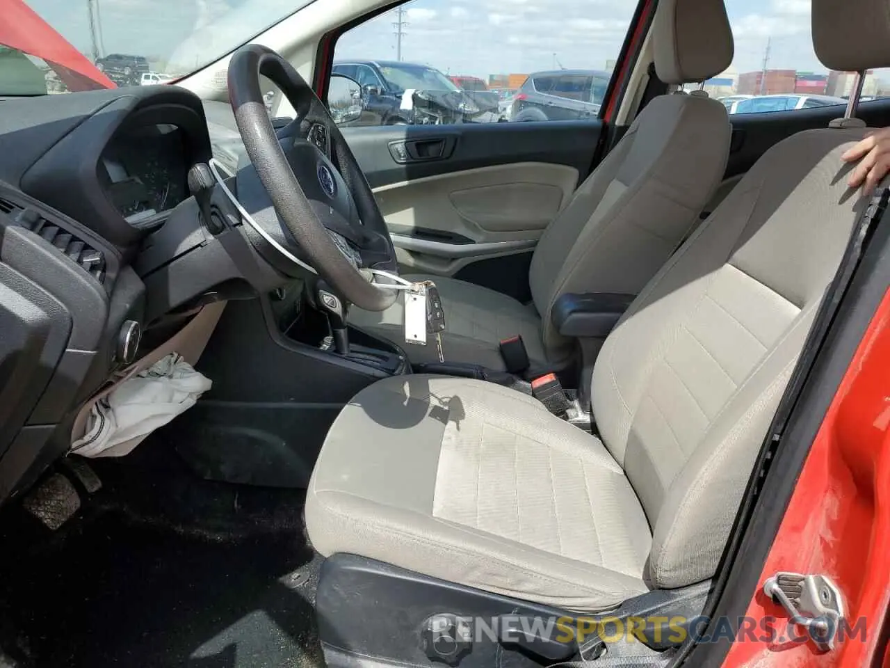 7 Photograph of a damaged car MAJ6S3FL6LC314137 FORD ECOSPORT 2020